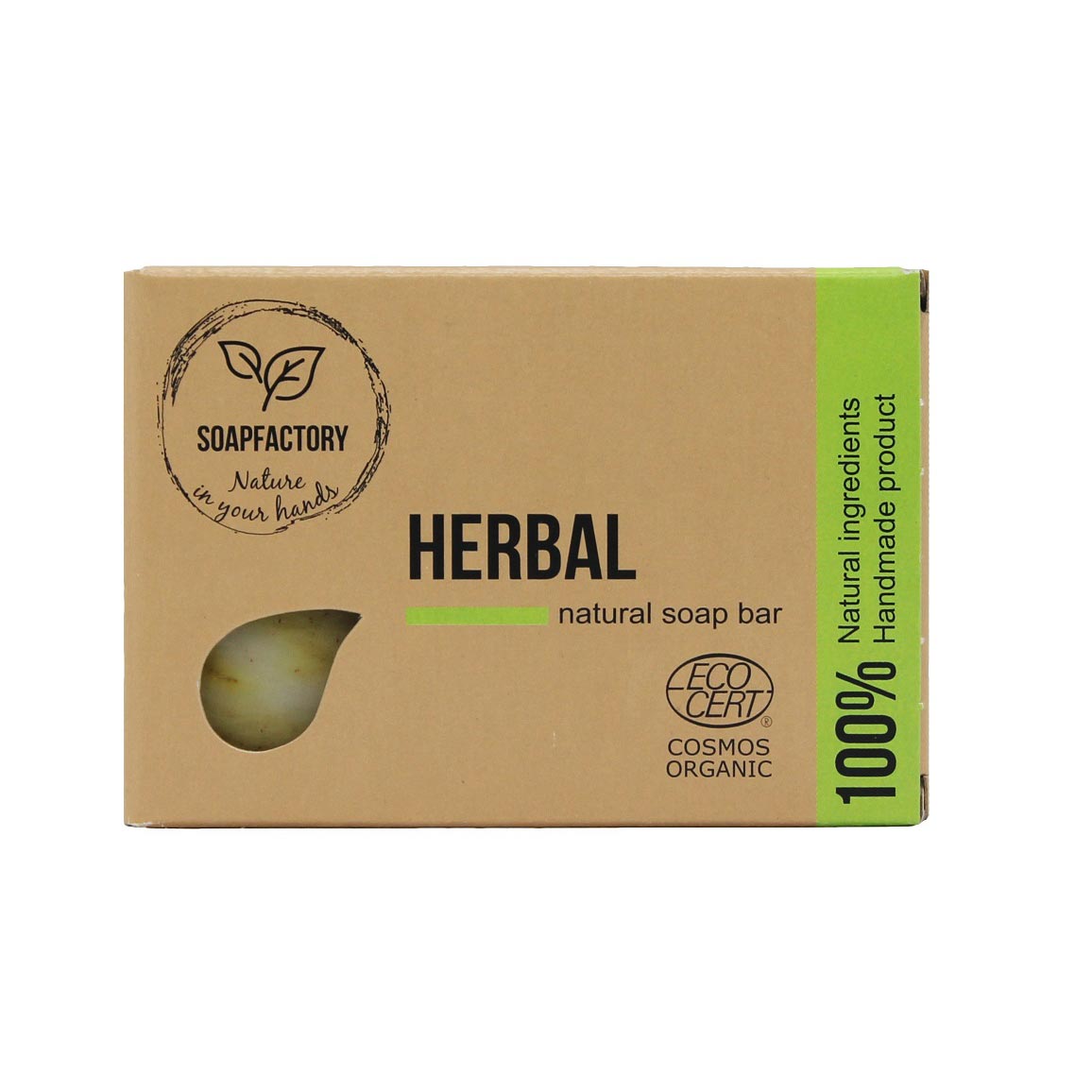 Soapfactory Herbal sæbebar - mod acne, hudirritation og allergi