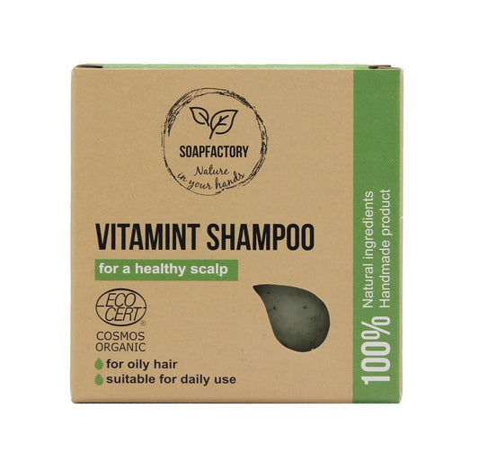 Soapfactory Vitamin Brændenælde Shampoo bar - til normalt og fedtet hår