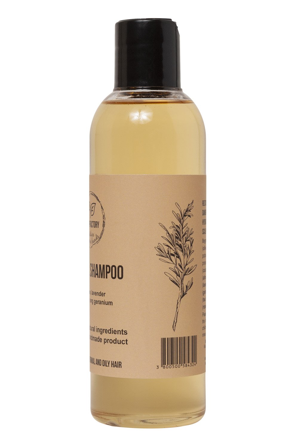 Soapfactory Herbal Shampoo - til normal og fedet hår