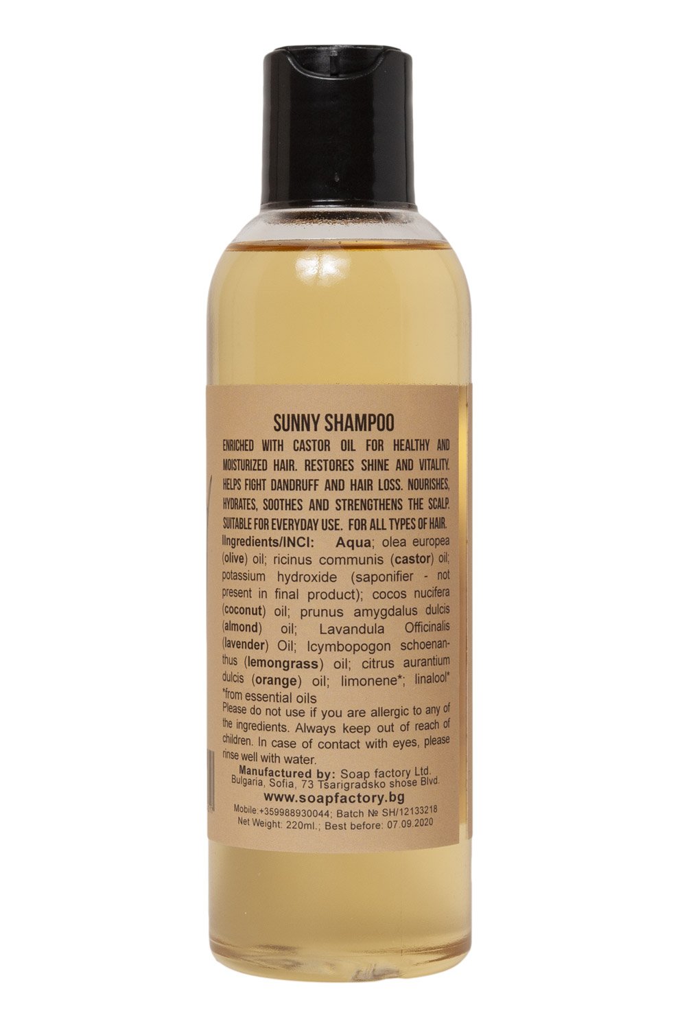 Soapfactory Sunny Shampoo - til alle hår typer.