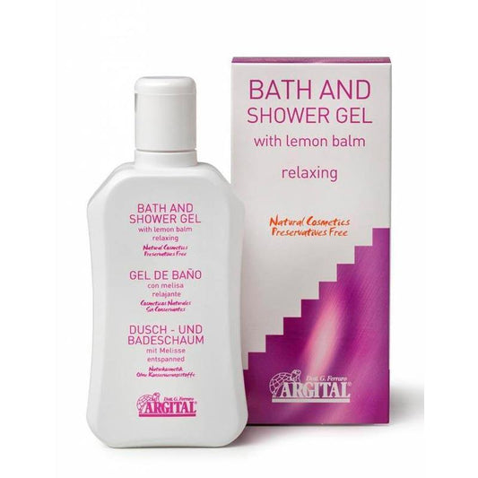 Argital Relaxing Bath and Shower Gel med Citronmelisse - 250 ml