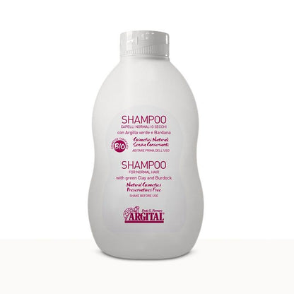 Argital Shampoo til normalt og tørt hår - Med Burdock rod ekstrakt.